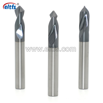 High Precision Solid Carbide Spot Pilot Drill Bits for Drilling